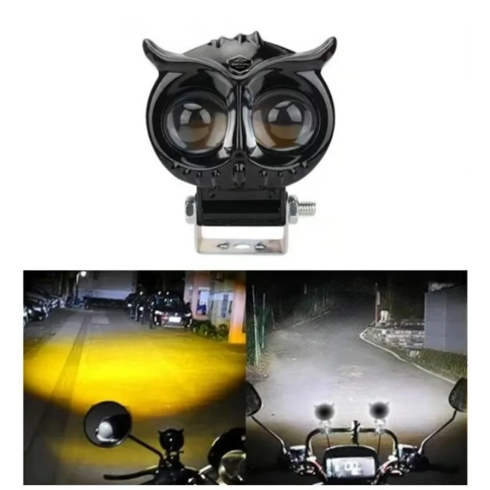 BAYKUŞ LED SİS FARI 2 ADET SARI BEYAZ