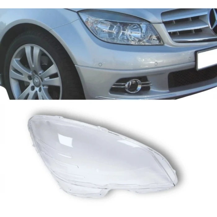 MERCEDES W204 MAKYAJLI KASA FAR CAMI SAĞ