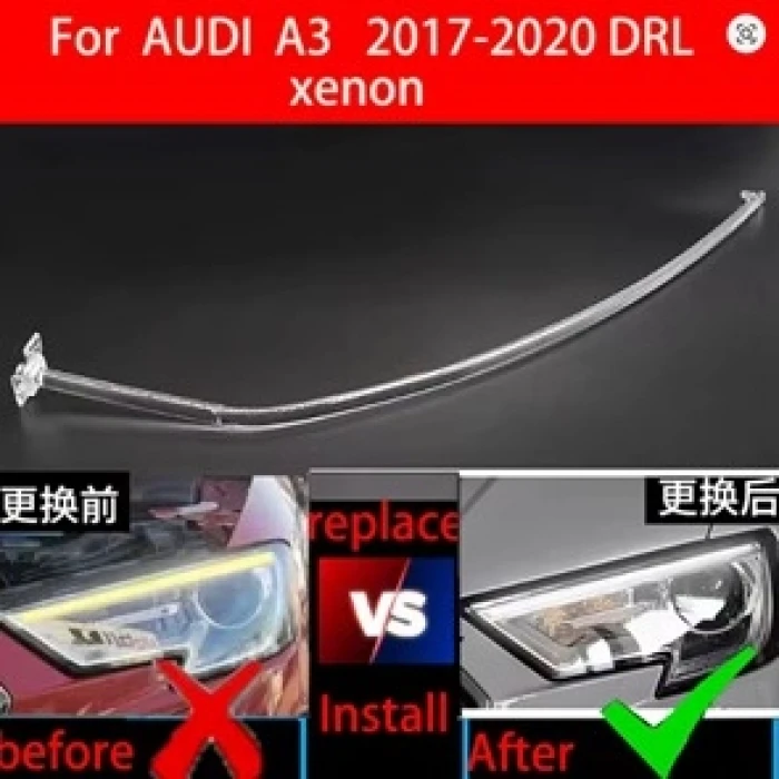 GÜNDÜZ LED ÇUBUK AUDİ A3 2017-2020 SOL TARAF