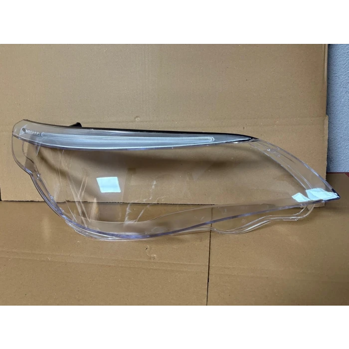 BMW E60 KAŞLI FAR CAMI SAĞ