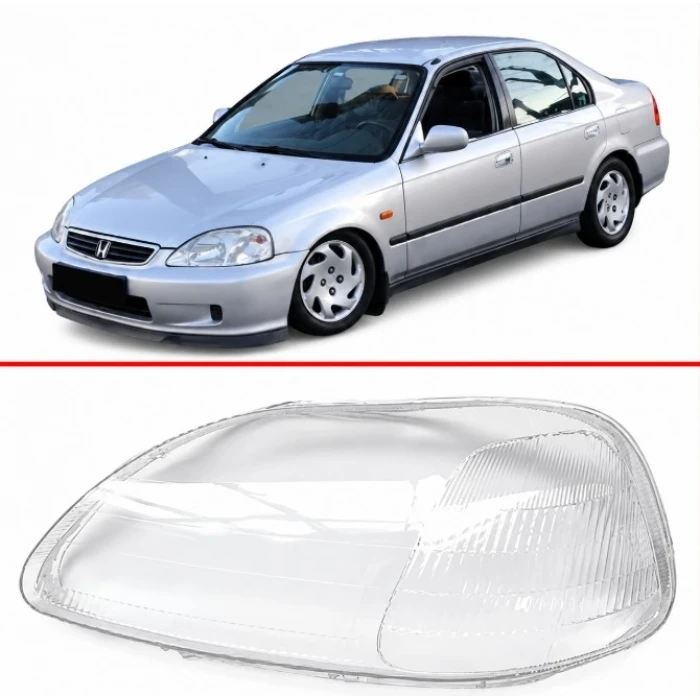 HONDA CİVİC İES 1996-1998 FAR CAMI SOL