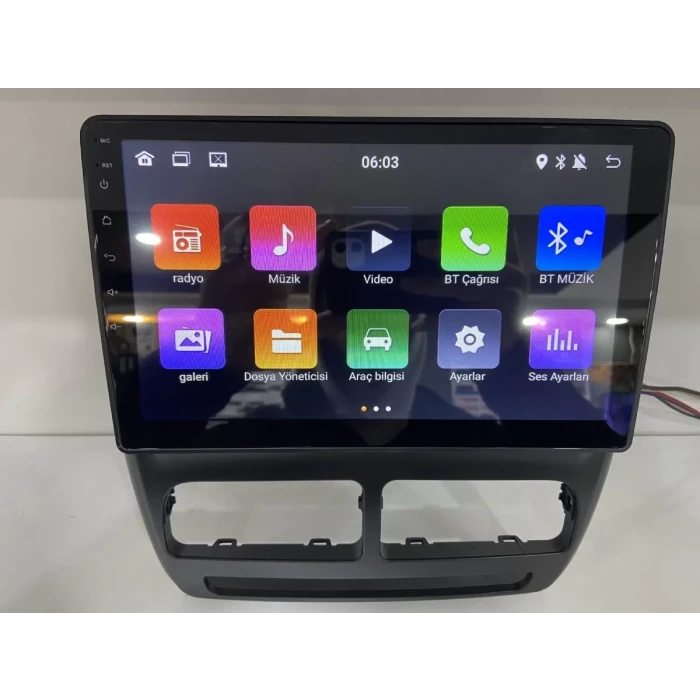 6GB RAM-128GB HAFIZA FİAT DOBLO D3 MULTİMEDİA EKRAN