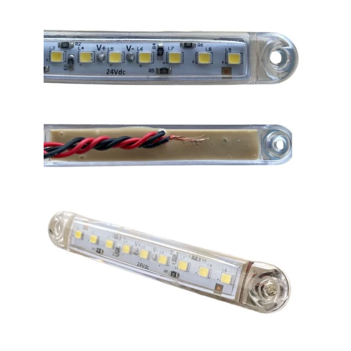 9 Ledli 10 Adet Parmak Led Beyaz