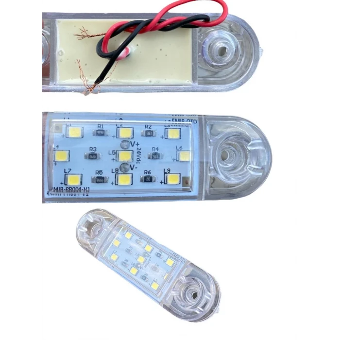 9 LEDLİ 10 ADET TOMBUL PARMAK LED BEYAZ