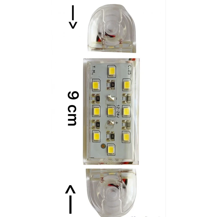 9 LEDLİ 10 ADET TOMBUL PARMAK LED BEYAZ