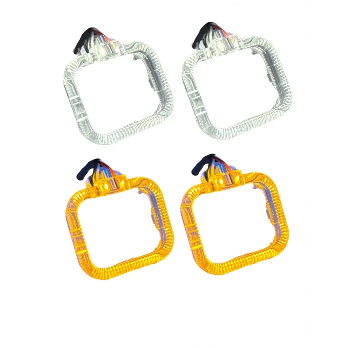 B18-1 1.5 İNÇ TURUNCU BEYAZ ANGEL KAPAK (MATRİS LENS İÇİN)