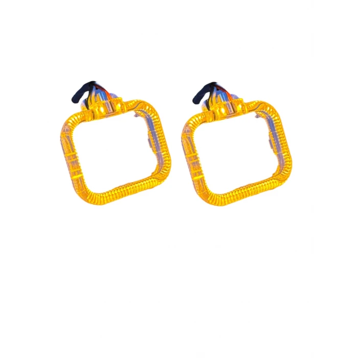 B18-1 1.5 İNÇ TURUNCU BEYAZ ANGEL KAPAK (MATRİS LENS İÇİN)