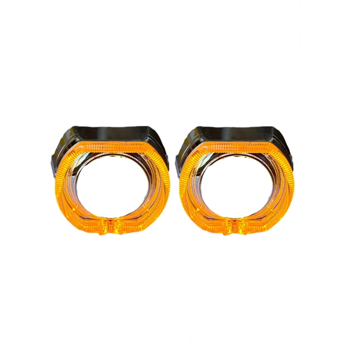 C11 2.5 İNÇ SİNYALLİ BEYAZ TURUNCU KARE ANGEL KAPAK