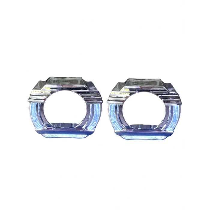 C18 2.5 İNÇ B8 DİZAYN KESİK U BEYAZ ANGEL KAPAK