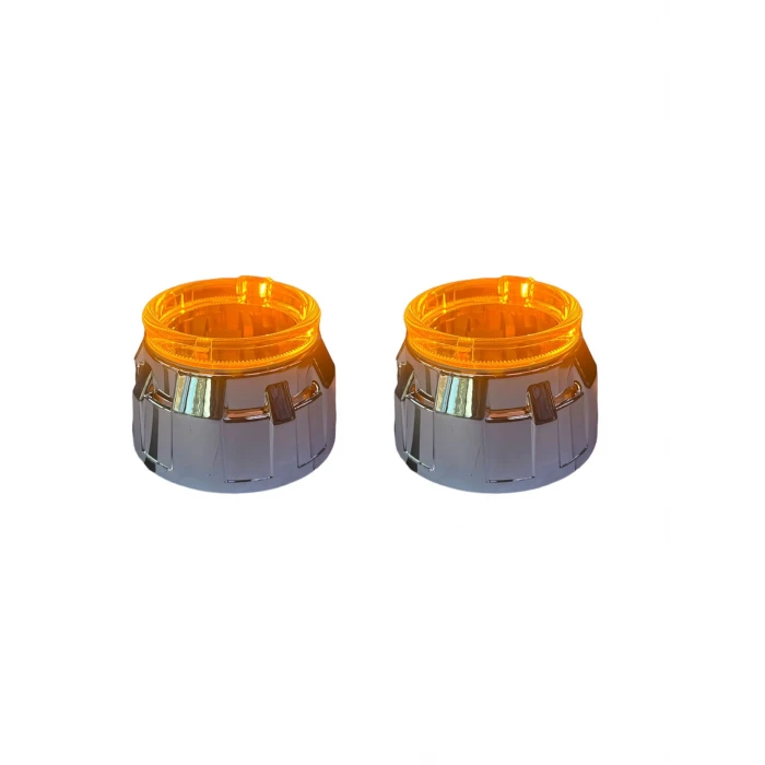 C3 2.5 İNÇ TURUNCU YUVARLAK ANGEL KAPAK