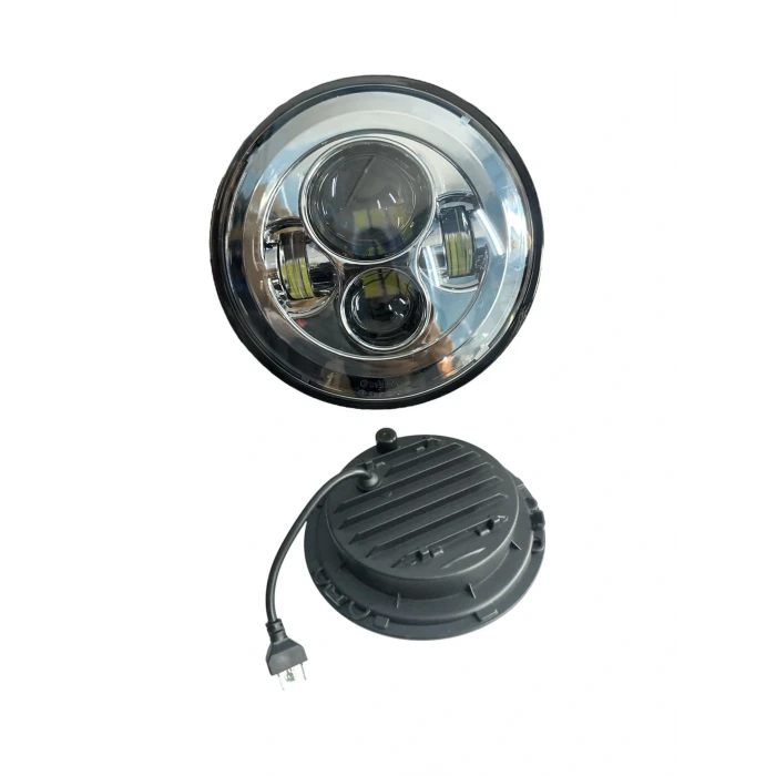 ÇALIŞMA LAMBASI YUVARLAK BEYAZ 2 Lİ GZD0541