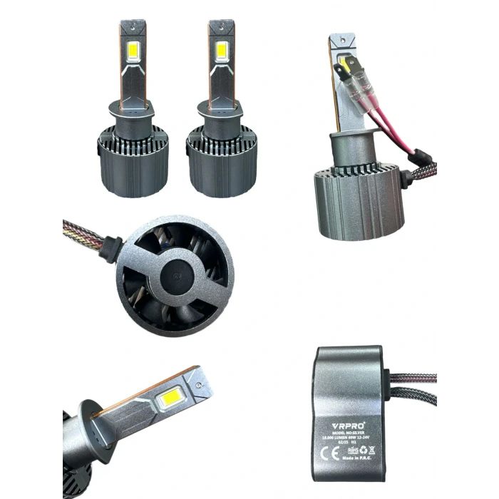VR PRO SILVER H1 BEYAZ LED FAR AMPÜLÜ