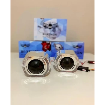 2.5 İNÇ J MODEL Bİ-XENON MERCEK BEYAZ ANGEL + BEYAZ ŞEYTAN GÖZ