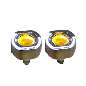 2.5 İNÇ J MODEL Bİ-XENON MERCEK BEYAZ ANGEL + TURUNCU ŞEYTAN GÖZ