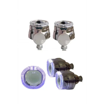 2.5 İNÇ KARE ANGELLI Bİ-XENON MERCEK BEYAZ ANGEL G261S WHİTE