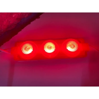 3 LEDLİ MODÜL LED KIRMIZI 1 ADET