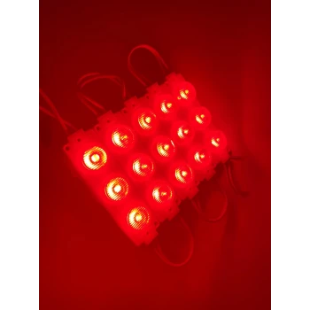 3 LEDLİ MODÜL LED KIRMIZI 10 ADET