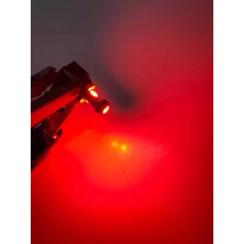 3 LEDLİ T5 LED KIRMIZI 2Lİ