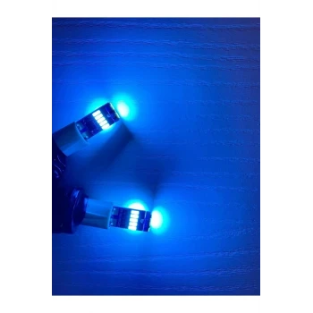 15 LEDLİ T10 BUZ MAVİ