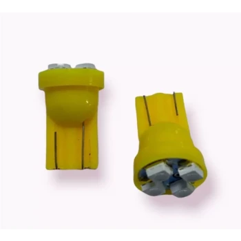 4 LEDLİ PLASTİK T10 TURUNCU