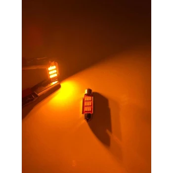 SOFİT 12 LED 36MM TURUNCU