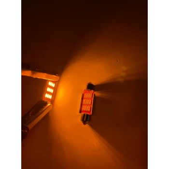 SOFİT 12 LED 41MM TURUNCU