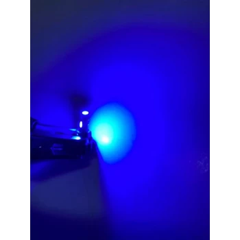 3 LEDLİ T5 LED MAVİ 2Lİ