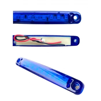 9 LEDLİ PARMAK LED MAVİ 1 ADET