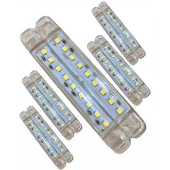 18 LEDLİ ÇİFT SIRA PARMAK LED BEYAZ 1 ADET