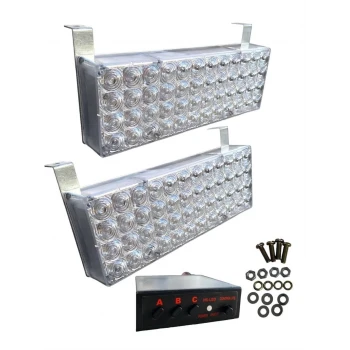BUTONLU PANJUR ÇAKAR 96 LED 3 RENK