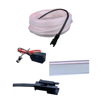 NEON İP LED BEYAZ 5 METRE