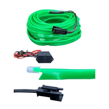 NEON İP LED YEŞİL 5 METRE