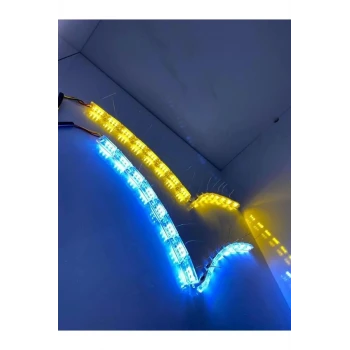 KRİSTAL LED TURUNCU BEYAZ