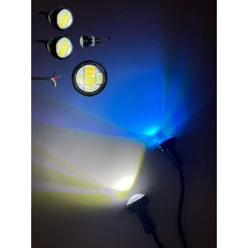 AYNA ALTI LED ÇİFT RENK BUZ MAVİ-BEYAZ