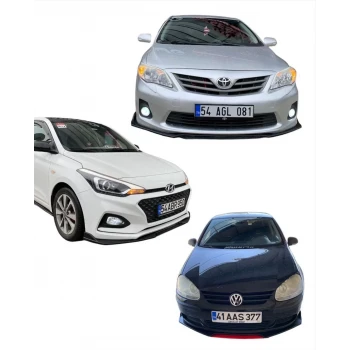 4 PARÇA KANATLI LİP MAVİ