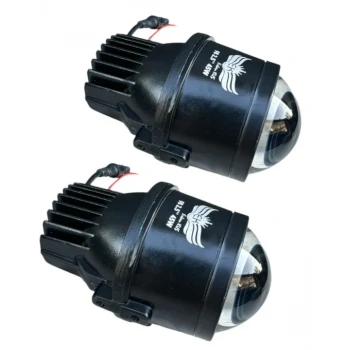 F8 2,5 İNÇ SİS FARI 3 RENK PROJECTÖR SİS LAMBASI