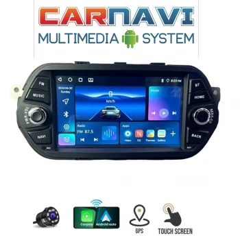 CARNAVİ FİAT EGEA 4-64 7 İNÇ TUŞLU OEM MULTİMEDİA ANDROİD