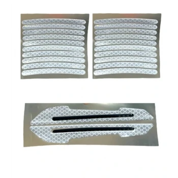 Jant sticker beyaz ve ayna sticker beyaz SET