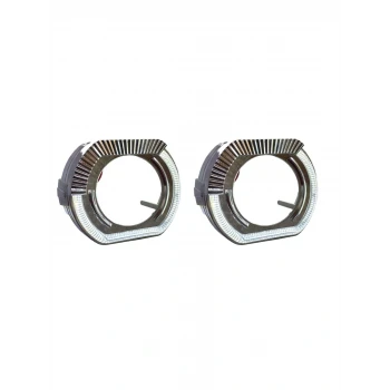 2.5 İNÇ DÜZ Bİ XENON MERCEK J MODEL BEYAZ ANGELLİ KAPAK SET