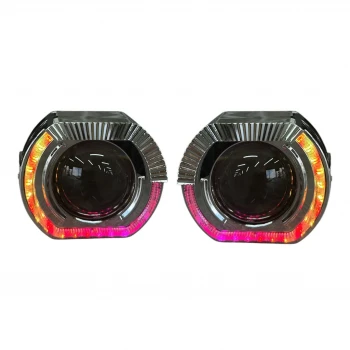 2.5 İNÇ DÜZ Bİ XENON MERCEK J MODEL PİXEL ANGELLİ KAPAK SET