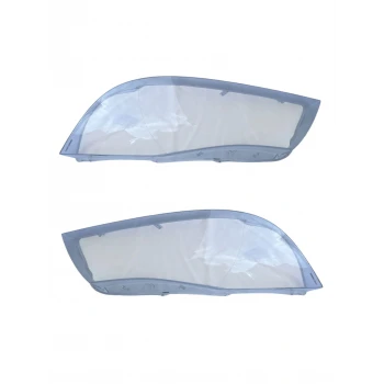 BMW E90 MERCEKLİ FAR CAMI SETİ