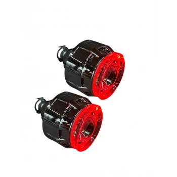 2.5 İNÇ Bİ XENON MERCEK + C3 MODEL KIRMIZI ANGEL KAPAK