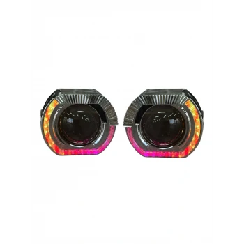 3 İNÇ Bİ XENON MERCEK J MODEL PİXEL ANGELLİ KAPAK SET