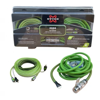 EYTON 4GA PRO SERİSİ YEŞİL KABLO SETİ