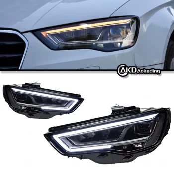 AUDİ A3 2013-2016 MAKYAJSIZ KASA MATRİX FAR TAKIMI