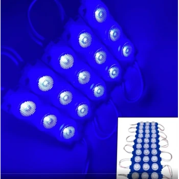 3 LEDLİ MODÜL LED MAVİ 10 ADET