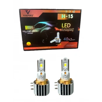 VR PRO H15 TURUNCU BEYAZ LED FAR AMPÜLÜ
