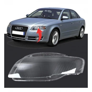 AUDİ A4 2004 - 2008 FAR CAMI SAĞ