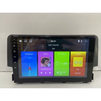 6GB RAM-128GB HAFIZA HONDA CİVİC FC5 MULTİMEDİA EKRAN