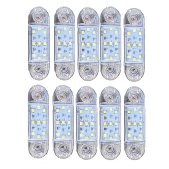 9 LEDLİ 10 ADET TOMBUL PARMAK LED BEYAZ
